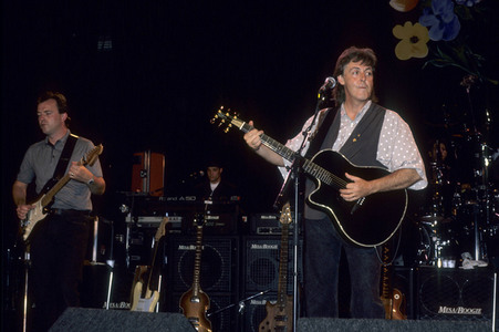 Pressetermin zur Paul McCartney World Tour 1989/90 in London