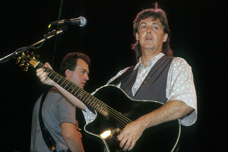 Pressetermin zur Paul McCartney World Tour 1989/90 in London