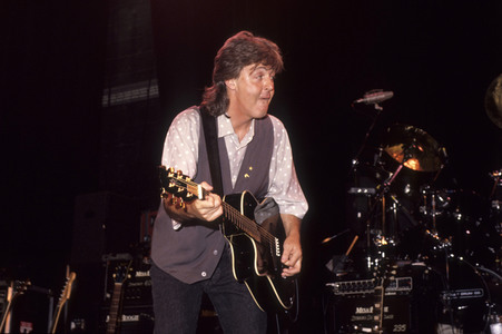 Pressetermin zur Paul McCartney World Tour 1989/90 in London