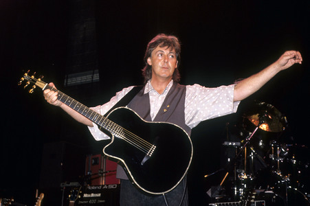 Pressetermin zur Paul McCartney World Tour 1989/90 in London