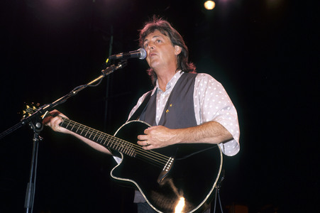 Pressetermin zur Paul McCartney World Tour 1989/90 in London