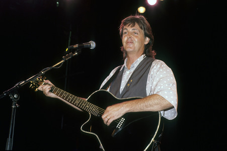 Pressetermin zur Paul McCartney World Tour 1989/90 in London