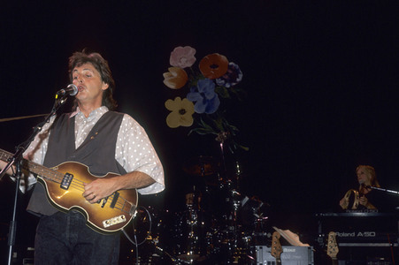 Pressetermin zur Paul McCartney World Tour 1989/90 in London