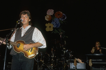 Pressetermin zur Paul McCartney World Tour 1989/90 in London