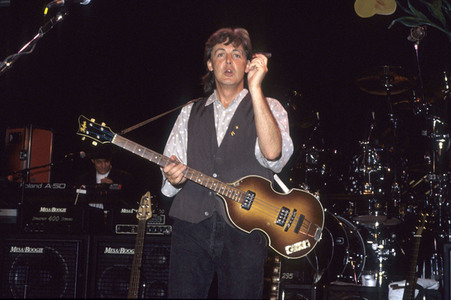 Pressetermin zur Paul McCartney World Tour 1989/90 in London