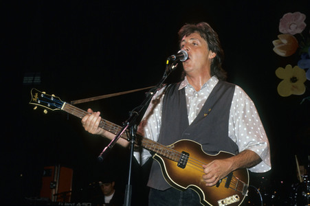 Pressetermin zur Paul McCartney World Tour 1989/90 in London