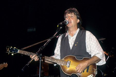 Pressetermin zur Paul McCartney World Tour 1989/90 in London