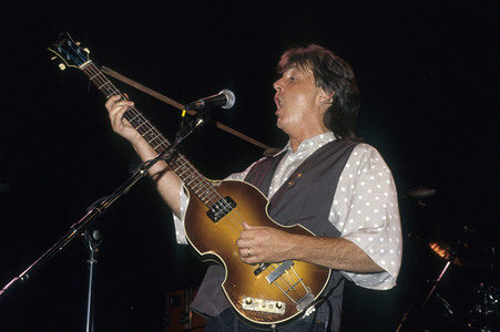 Pressetermin zur Paul McCartney World Tour 1989/90 in London