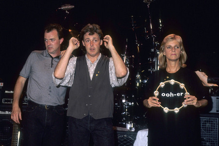 Pressetermin zur Paul McCartney World Tour 1989/90 in London