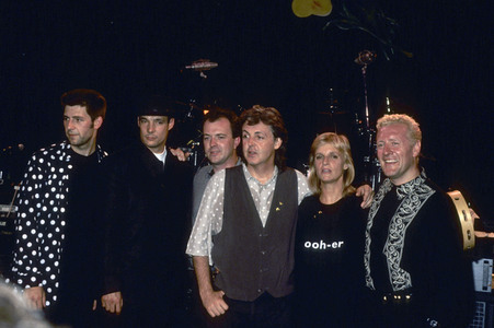 Pressetermin zur Paul McCartney World Tour 1989/90 in London