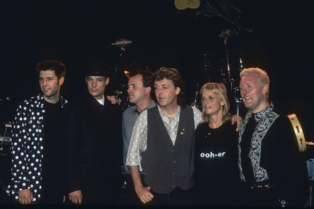 Pressetermin zur Paul McCartney World Tour 1989/90 in London