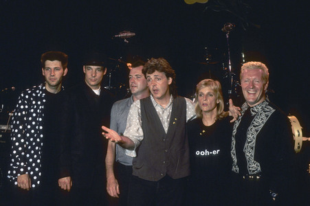 Pressetermin zur Paul McCartney World Tour 1989/90 in London