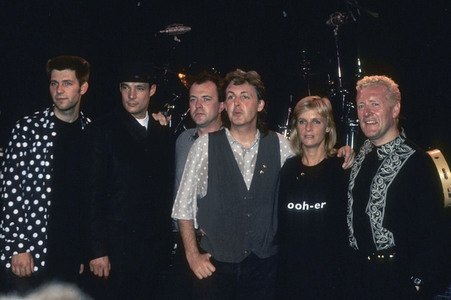 Pressetermin zur Paul McCartney World Tour 1989/90 in London