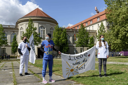 'Walk of Care' Demonstration in Berlin
