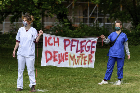 'Walk of Care' Demonstration in Berlin