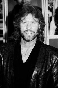 Pressetermin mit Barry Gibb in London