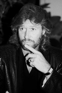 Pressetermin mit Barry Gibb in London