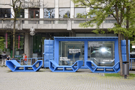 Deutsches Museum nach den Corona-Ausgangsbeschränkungen in München