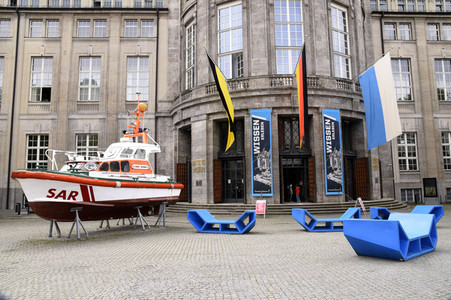 Deutsches Museum nach den Corona-Ausgangsbeschränkungen in München