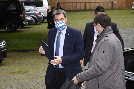 Pressekonferenz zur Corona-Pandemie in München