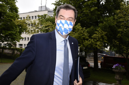 Pressekonferenz zur Corona-Pandemie in München