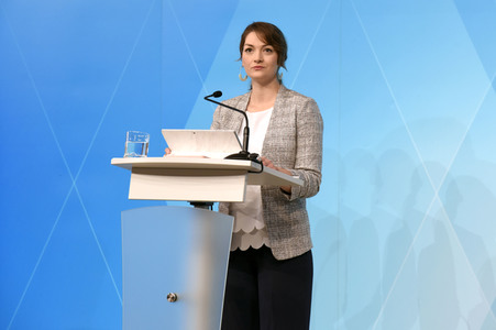 Pressekonferenz zur Corona-Pandemie in München