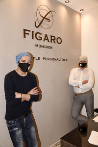 Friseurbesuch von Adrian Can in München