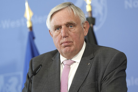 Pressekonferenz mit Karl-Josef Laumann in Düsseldorf