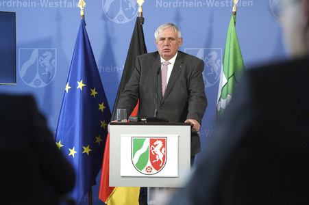 Pressekonferenz mit Karl-Josef Laumann in Düsseldorf