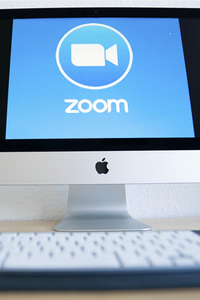 Symbolfoto Zoom Cloud Meetings