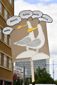 Corona-Demos in Berlin