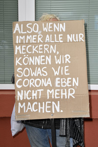 Corona-Demos in Berlin