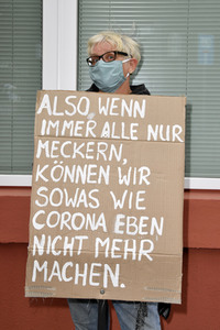Corona-Demos in Berlin