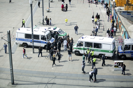 Corona-Demos in Berlin