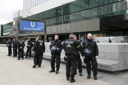 Corona-Demos in Berlin