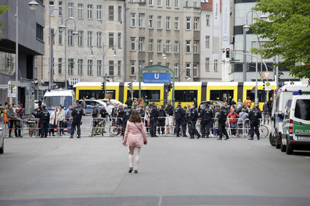 Corona-Demos in Berlin