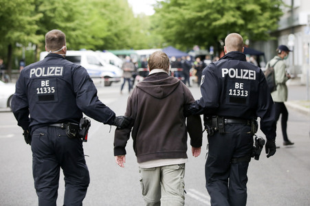 Corona-Demos in Berlin