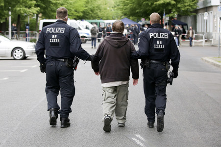 Corona-Demos in Berlin