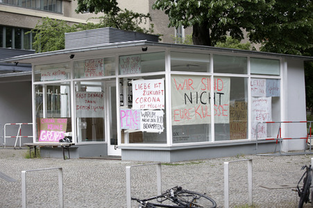 Corona-Demos in Berlin