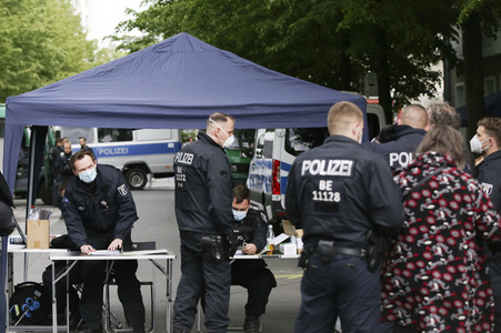 Corona-Demos in Berlin