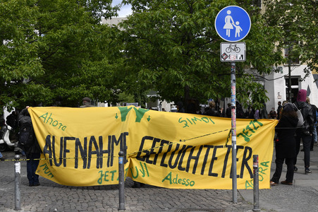 Corona-Demos in Berlin