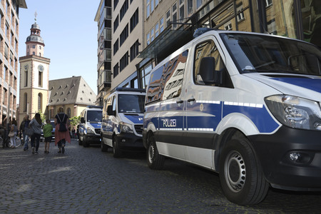 Corona-Demos in Frankfurt