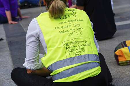 Corona-Demos in Köln