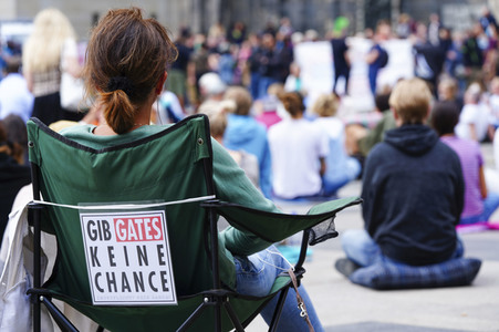 Corona-Demos in Köln