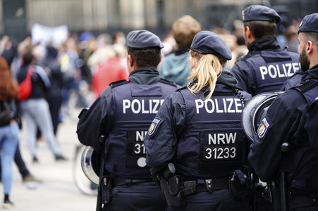 Corona-Demos in Köln