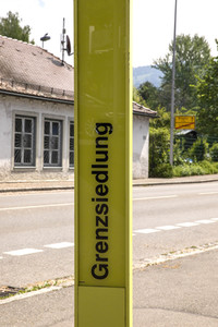 Lockerungen an der Grenze Österreich - Deutschland in Lindau