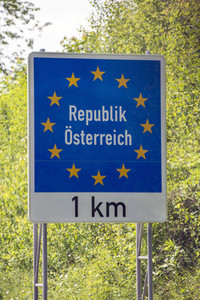 Lockerungen an der Grenze Österreich - Deutschland in Lindau