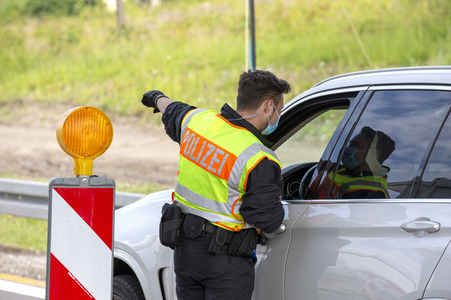 Lockerungen an der Grenze Österreich - Deutschland in Lindau