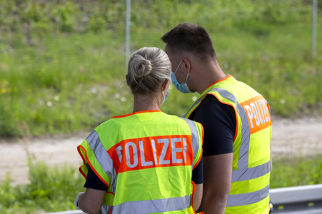 Lockerungen an der Grenze Österreich - Deutschland in Lindau