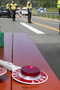 Lockerungen an der Grenze Österreich - Deutschland in Lindau